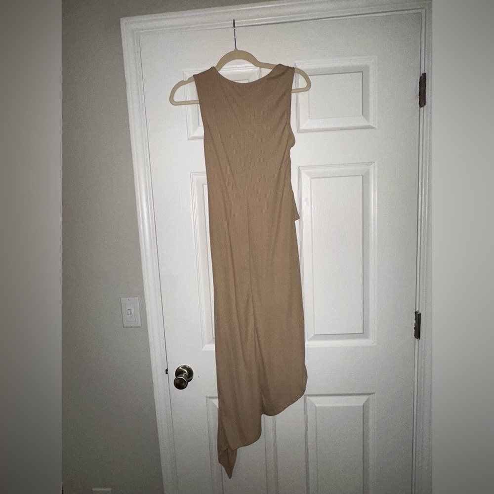 NWOT Sleeveless Twist Wrap Rib Midi Dress - Bundle and Save! - Picture 10 of 11